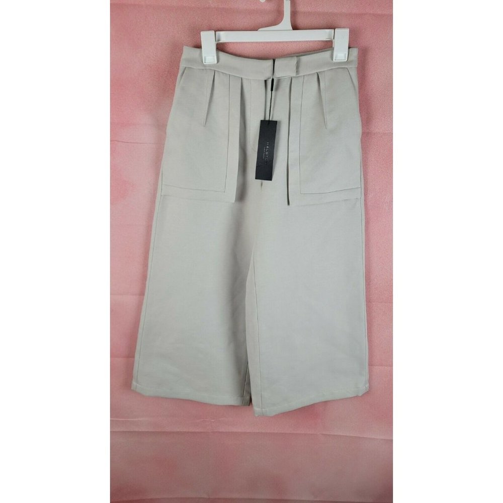 Halston Heritage NWT Crop Pants Palazo size small
